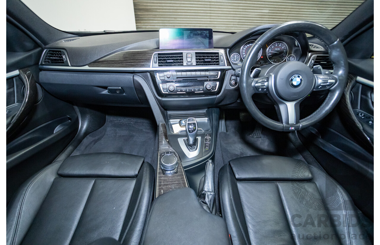 04/2017 BMW 330i M-Sport  F30 LCI MY18 4D Sedan Mineral Grey Turbo 2.0L