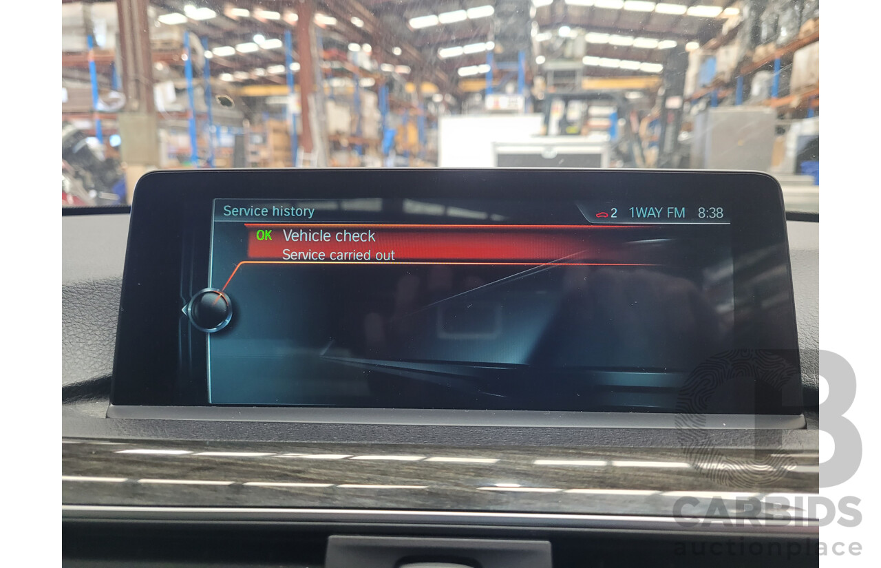 04/2017 BMW 330i M-Sport  F30 LCI MY18 4D Sedan Mineral Grey Turbo 2.0L