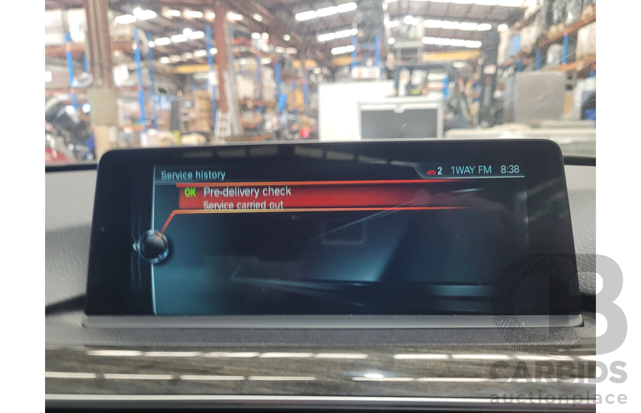 04/2017 BMW 330i M-Sport  F30 LCI MY18 4D Sedan Mineral Grey Turbo 2.0L