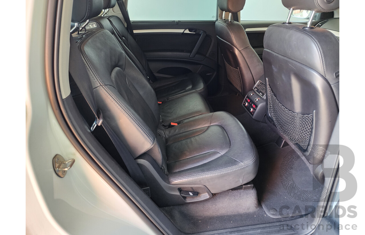 1/2015 Audi Q7 3.0 TDI Quattro S-Line LE MY15 4d Wagon White 3.0L