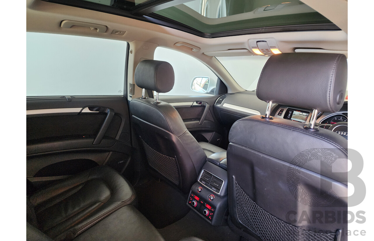 1/2015 Audi Q7 3.0 TDI Quattro S-Line LE MY15 4d Wagon White 3.0L