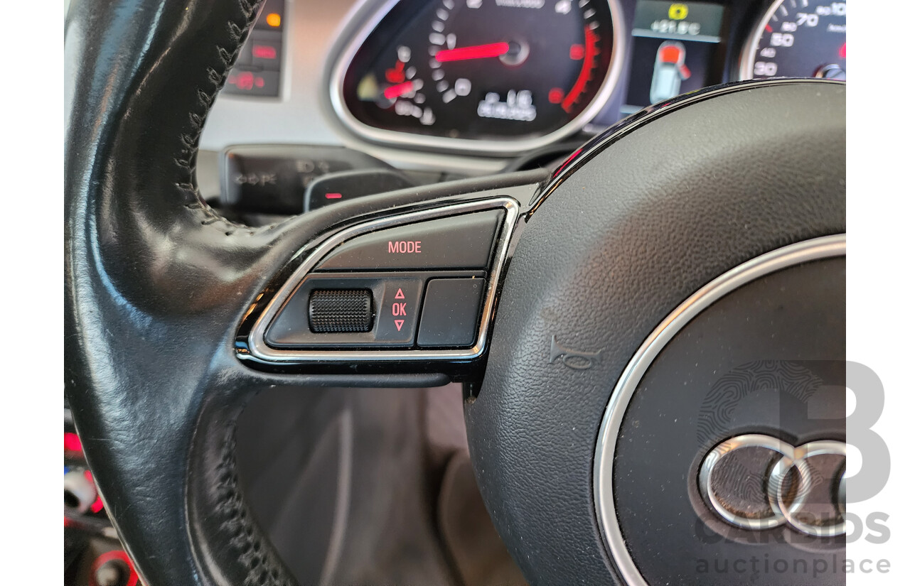 1/2015 Audi Q7 3.0 TDI Quattro S-Line LE MY15 4d Wagon White 3.0L