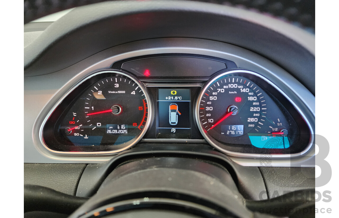 1/2015 Audi Q7 3.0 TDI Quattro S-Line LE MY15 4d Wagon White 3.0L