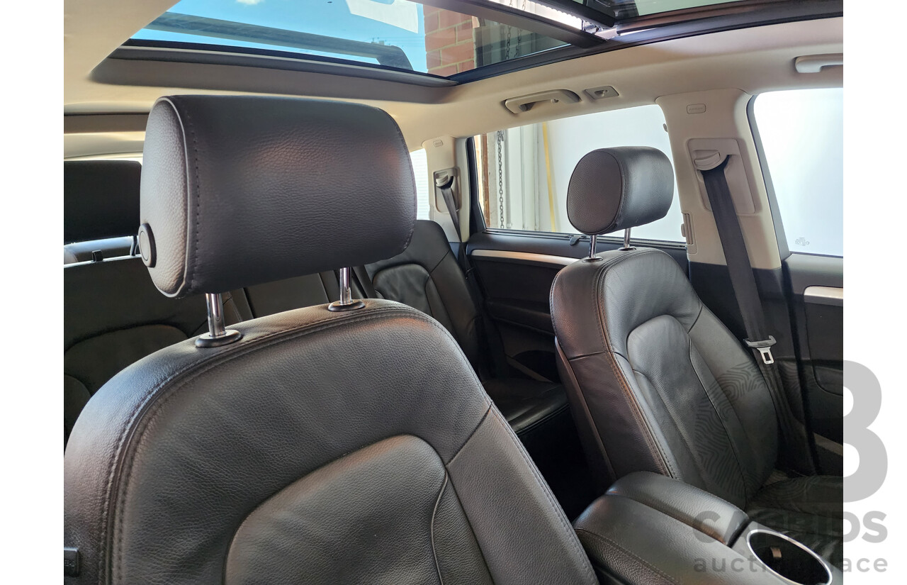 1/2015 Audi Q7 3.0 TDI Quattro S-Line LE MY15 4d Wagon White 3.0L