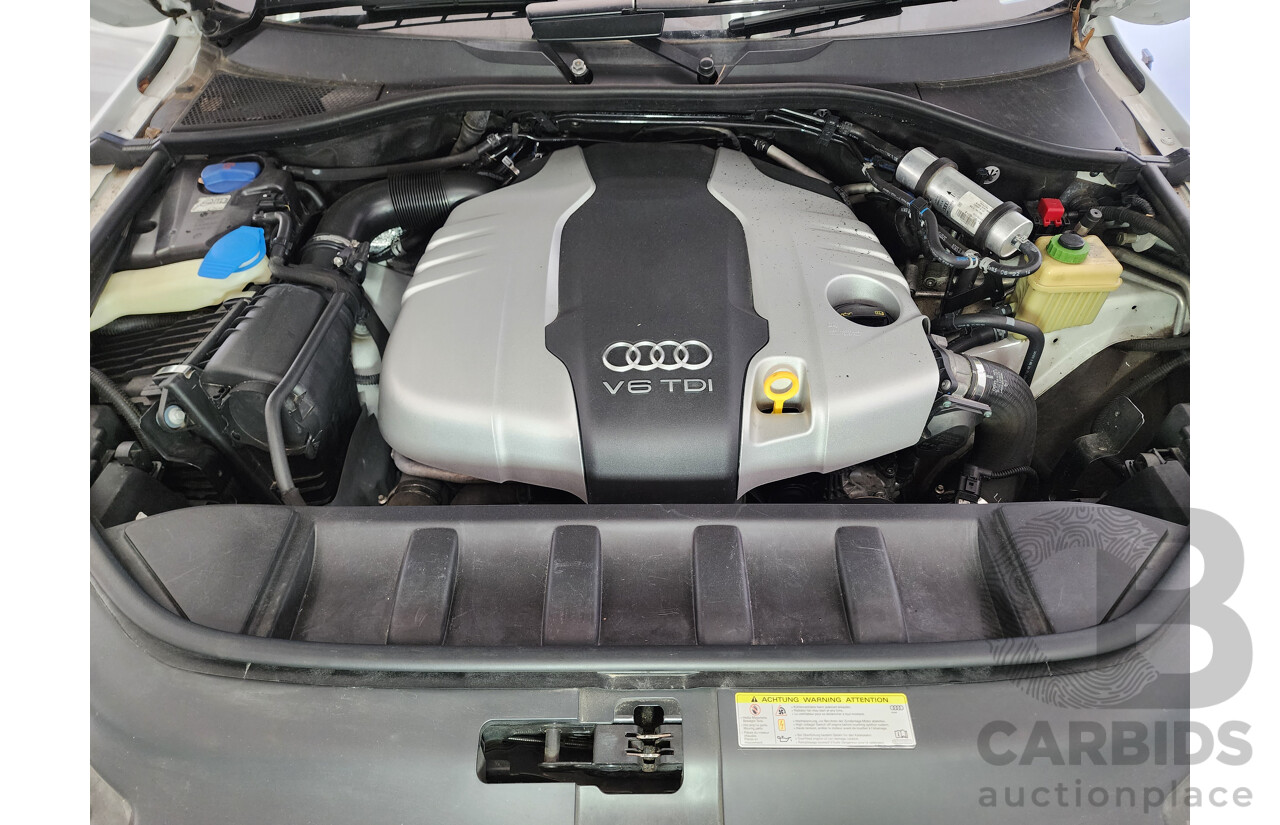 1/2015 Audi Q7 3.0 TDI Quattro S-Line LE MY15 4d Wagon White 3.0L