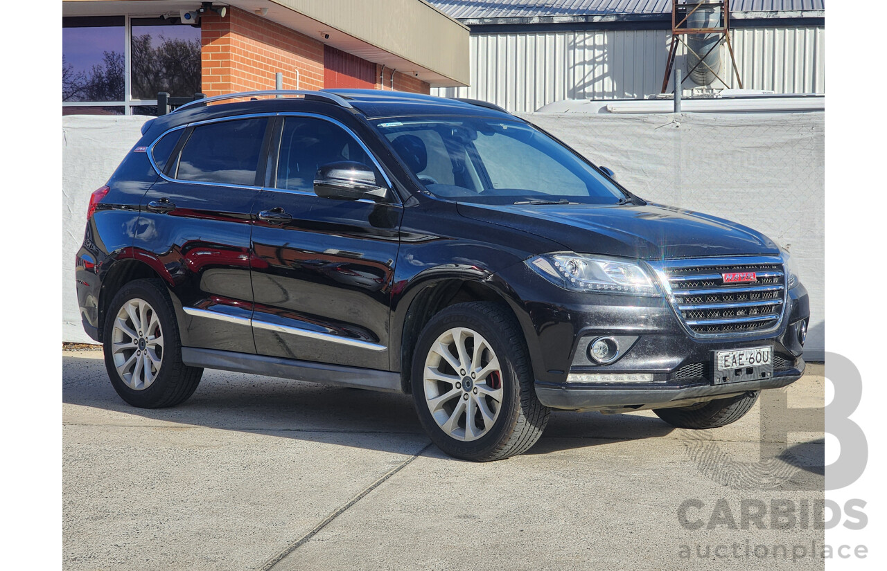 1/2019 Haval H2 Luxury (4x2)  4d Wagon Black 1.5L