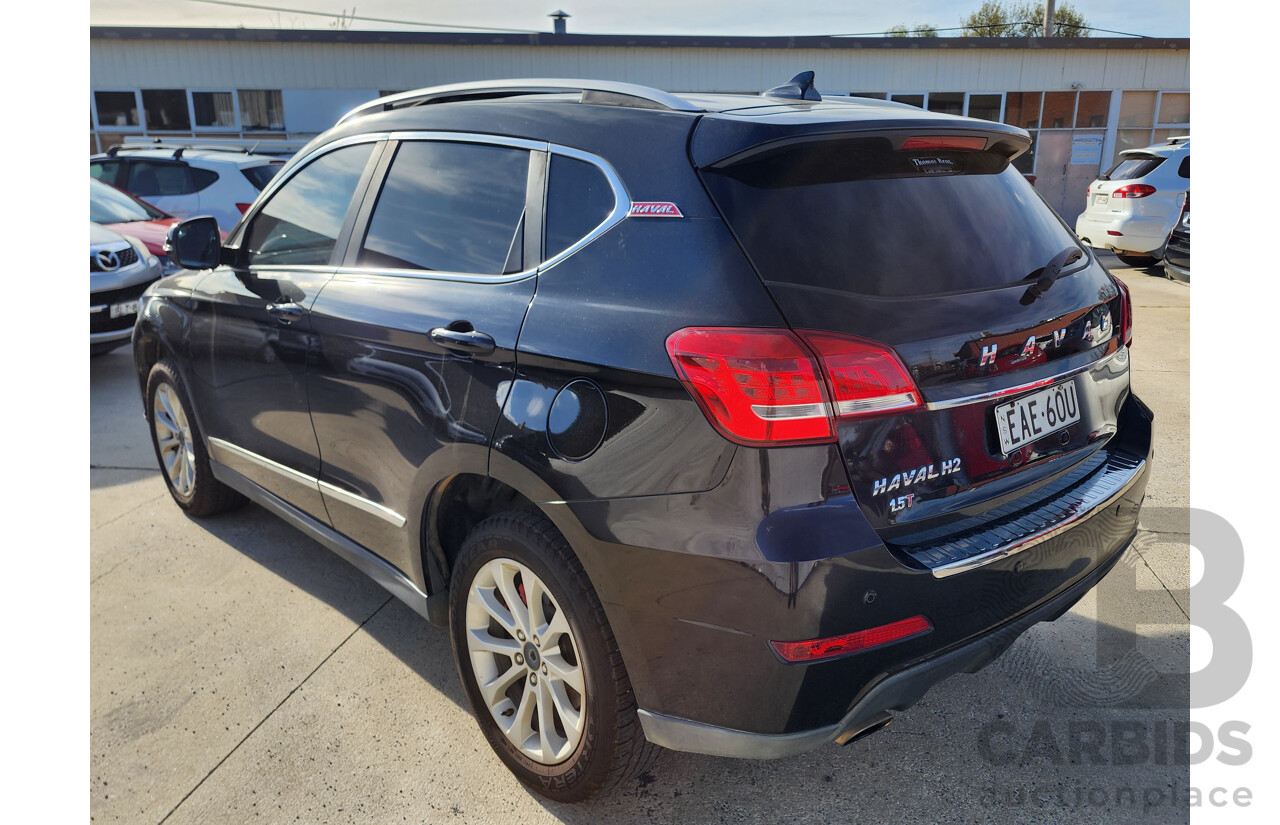 1/2019 Haval H2 Luxury (4x2)  4d Wagon Black 1.5L