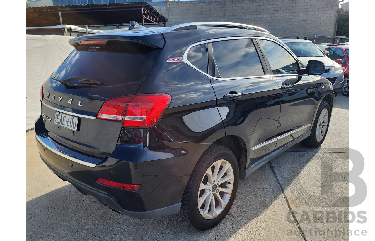 1/2019 Haval H2 Luxury (4x2)  4d Wagon Black 1.5L