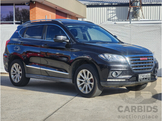 1/2019 Haval H2 Luxury (4x2)  4d Wagon Black 1.5L