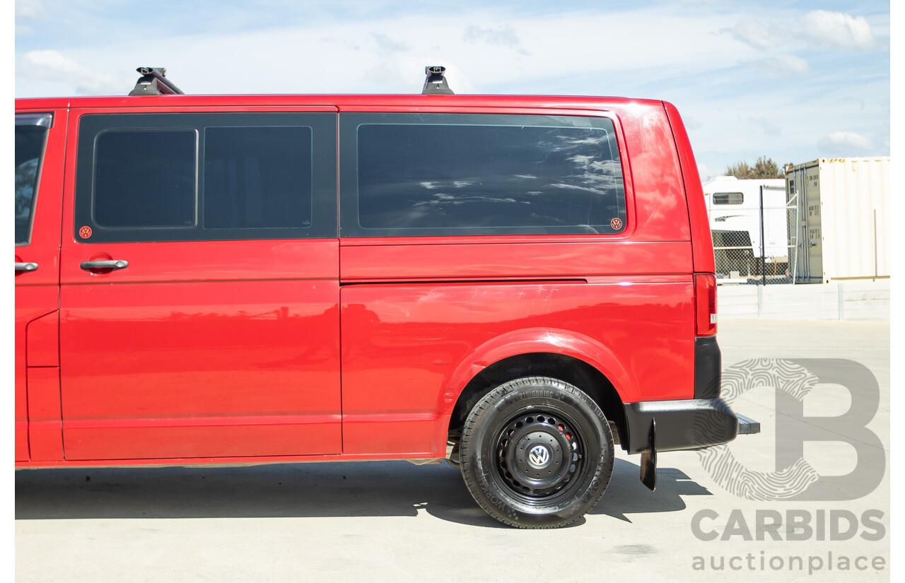 08/2010 Volkswagen Caravelle TRENDLINE 7H MY10 4D Wagon Salsa Red Turbo Diesel 2.0L - Camper Van