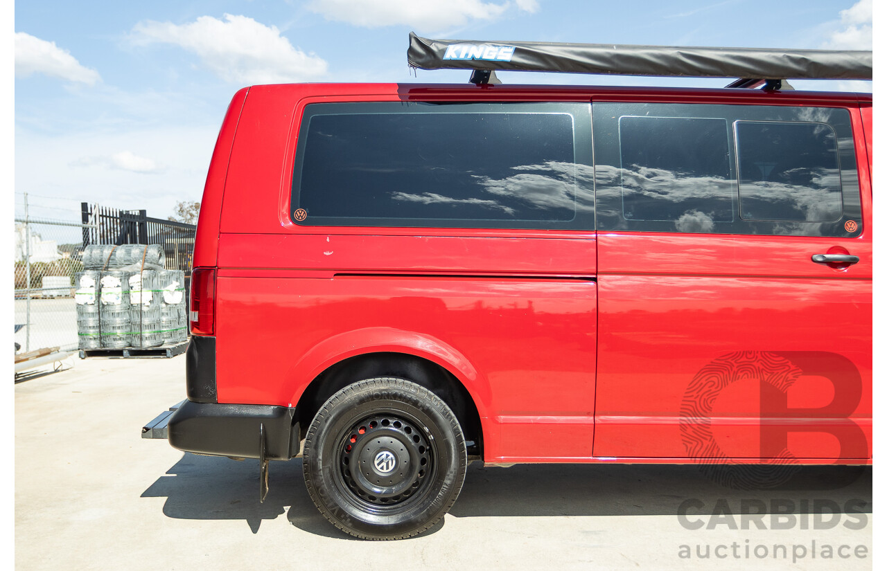 08/2010 Volkswagen Caravelle TRENDLINE 7H MY10 4D Wagon Salsa Red Turbo Diesel 2.0L - Camper Van