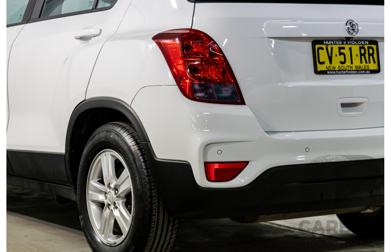 05/2017 Holden Trax LS (FWD) TJ MY17 4d Wagon Summit White Turbo 1.4L