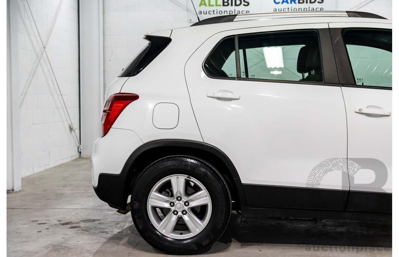 05/2017 Holden Trax LS (FWD) TJ MY17 4d Wagon Summit White Turbo 1.4L