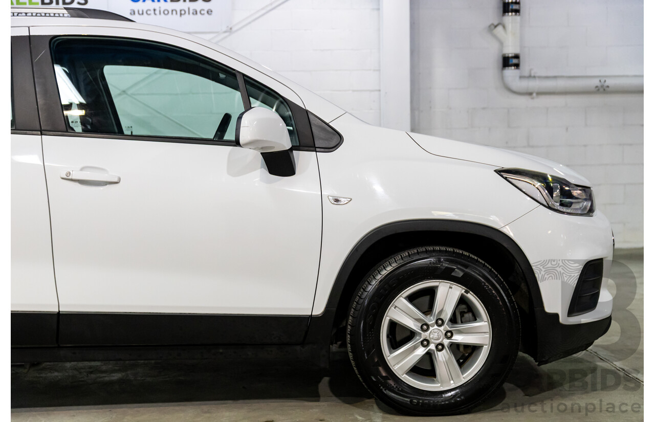 05/2017 Holden Trax LS (FWD) TJ MY17 4d Wagon Summit White Turbo 1.4L