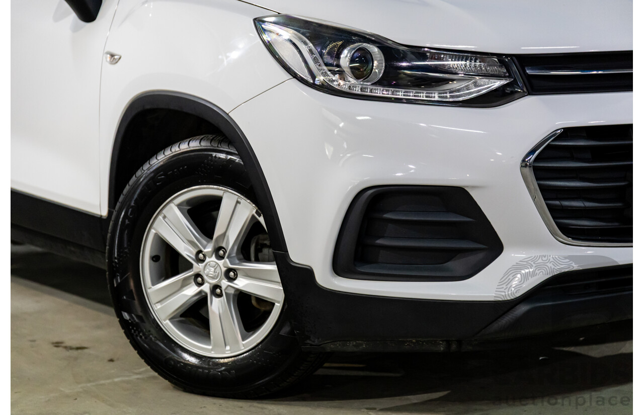 05/2017 Holden Trax LS (FWD) TJ MY17 4d Wagon Summit White Turbo 1.4L
