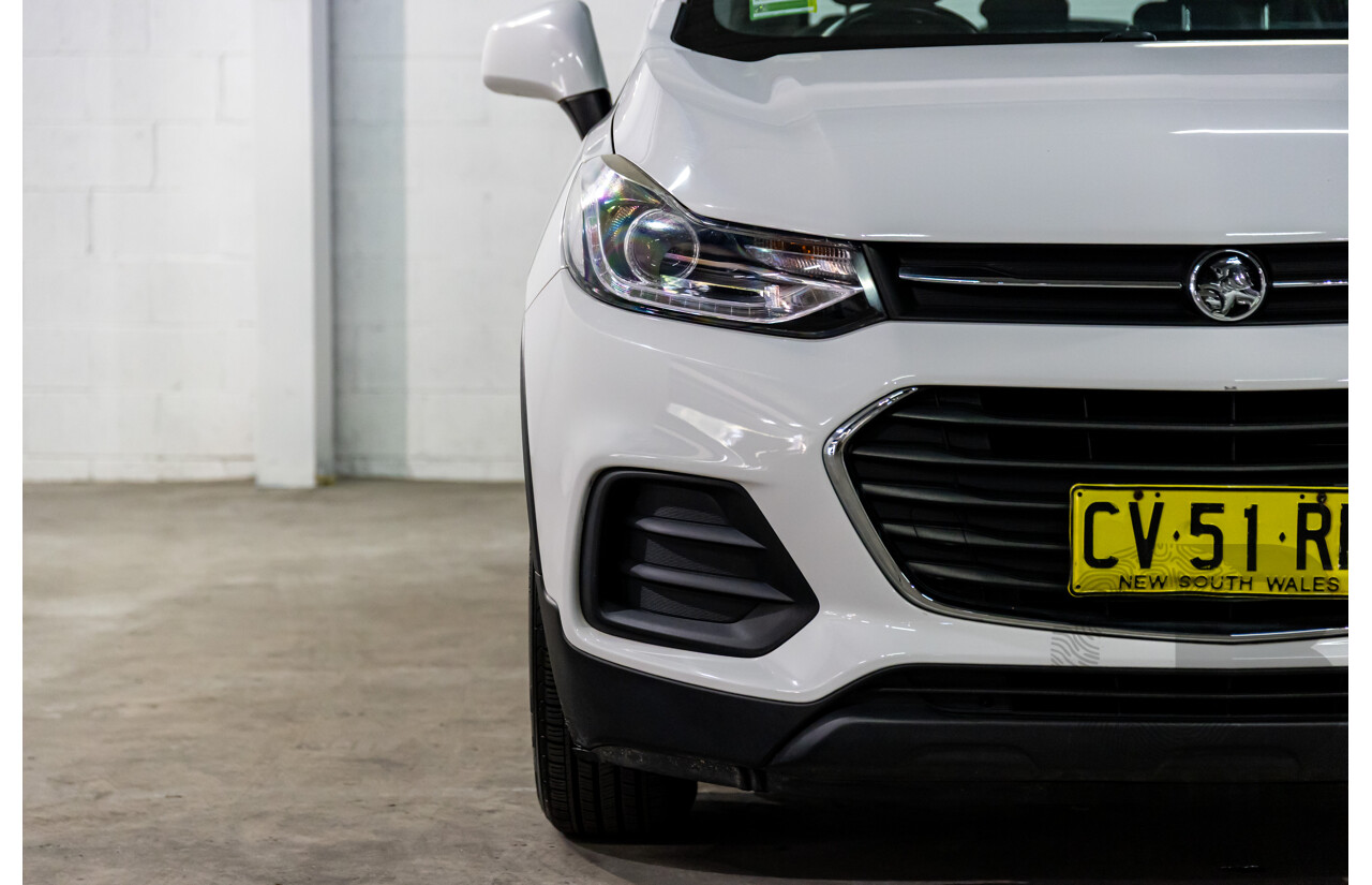 05/2017 Holden Trax LS (FWD) TJ MY17 4d Wagon Summit White Turbo 1.4L