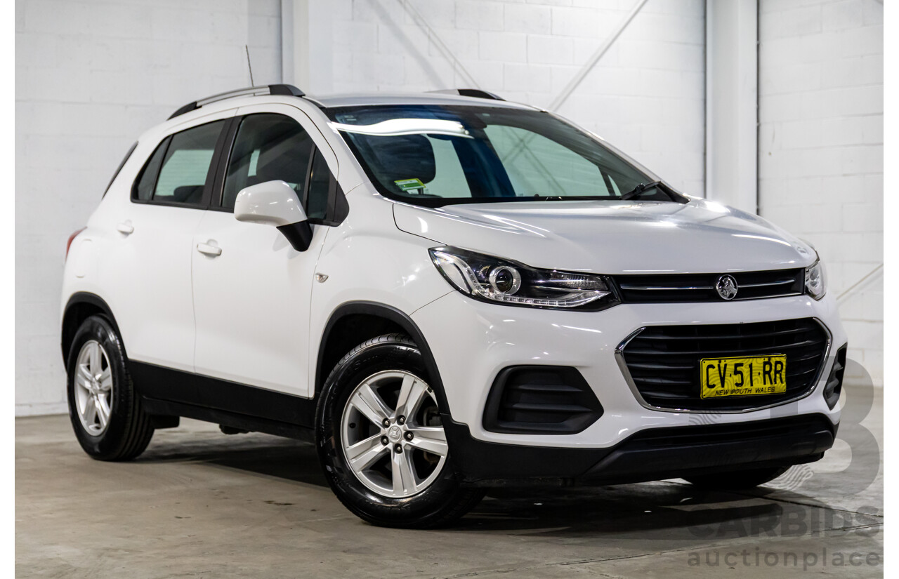 05/2017 Holden Trax LS (FWD) TJ MY17 4d Wagon Summit White Turbo 1.4L