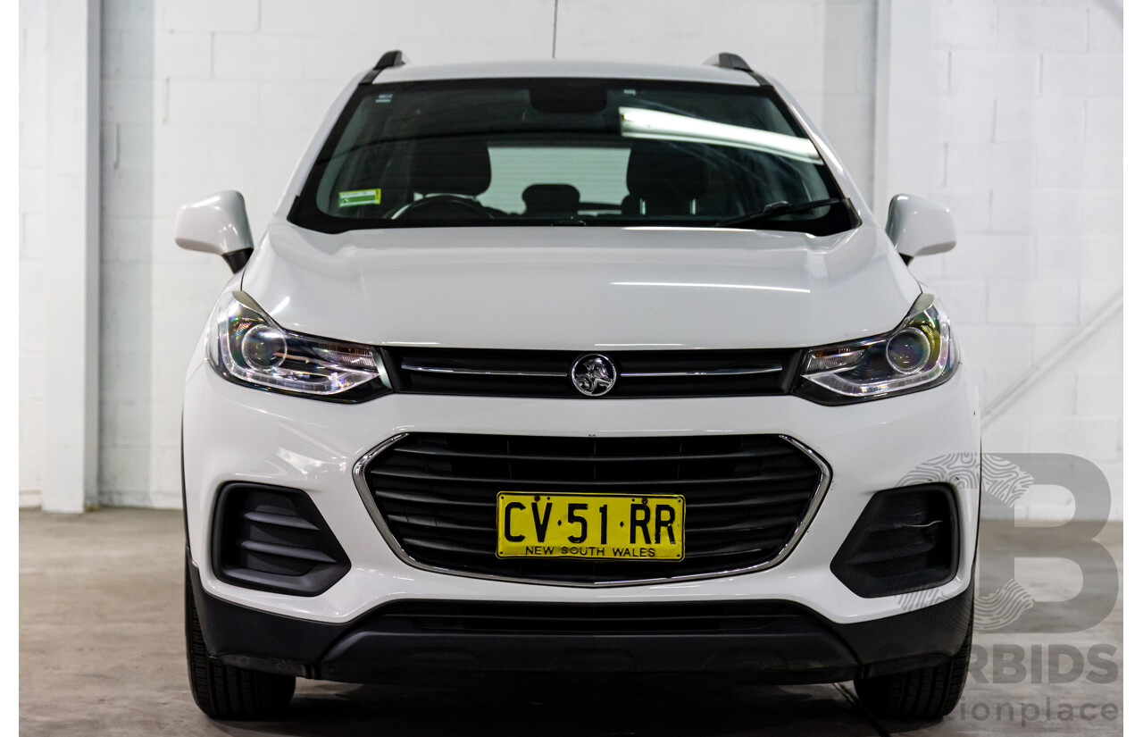 05/2017 Holden Trax LS (FWD) TJ MY17 4d Wagon Summit White Turbo 1.4L