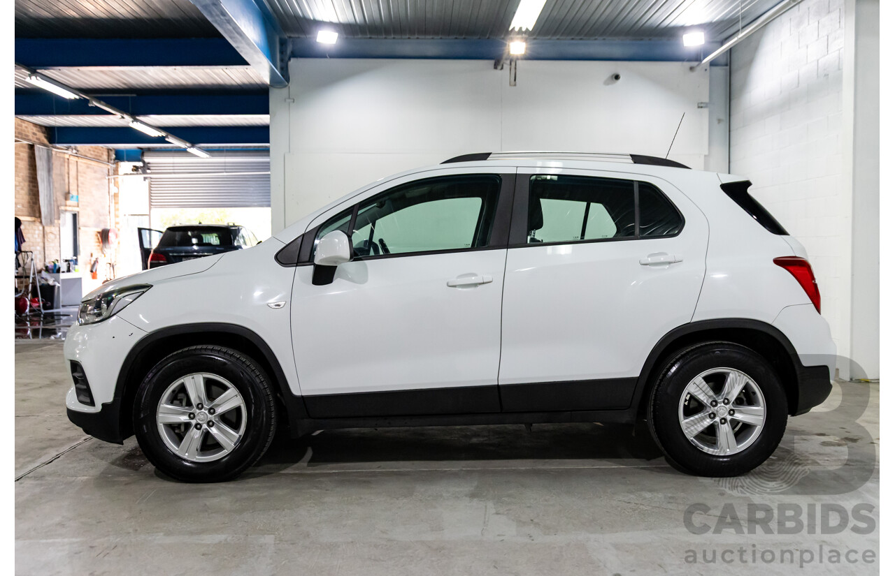 05/2017 Holden Trax LS (FWD) TJ MY17 4d Wagon Summit White Turbo 1.4L