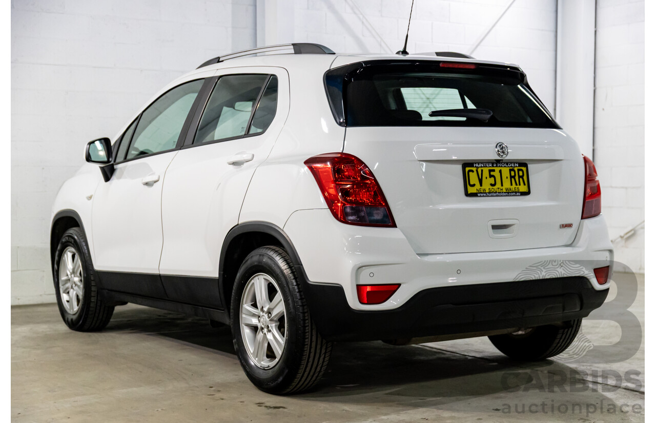 05/2017 Holden Trax LS (FWD) TJ MY17 4d Wagon Summit White Turbo 1.4L