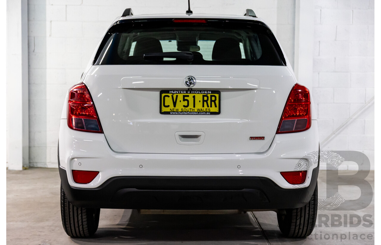 05/2017 Holden Trax LS (FWD) TJ MY17 4d Wagon Summit White Turbo 1.4L