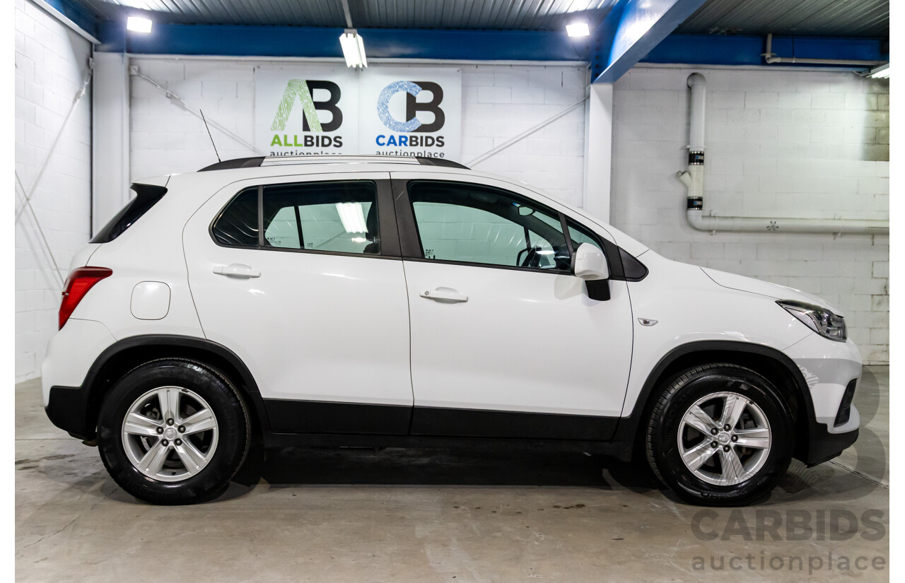 05/2017 Holden Trax LS (FWD) TJ MY17 4d Wagon Summit White Turbo 1.4L
