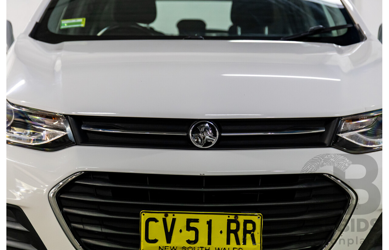 05/2017 Holden Trax LS (FWD) TJ MY17 4d Wagon Summit White Turbo 1.4L