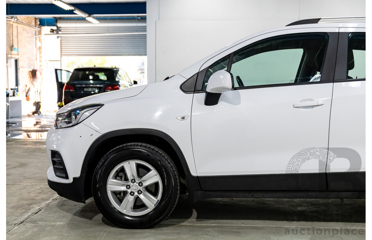 05/2017 Holden Trax LS (FWD) TJ MY17 4d Wagon Summit White Turbo 1.4L