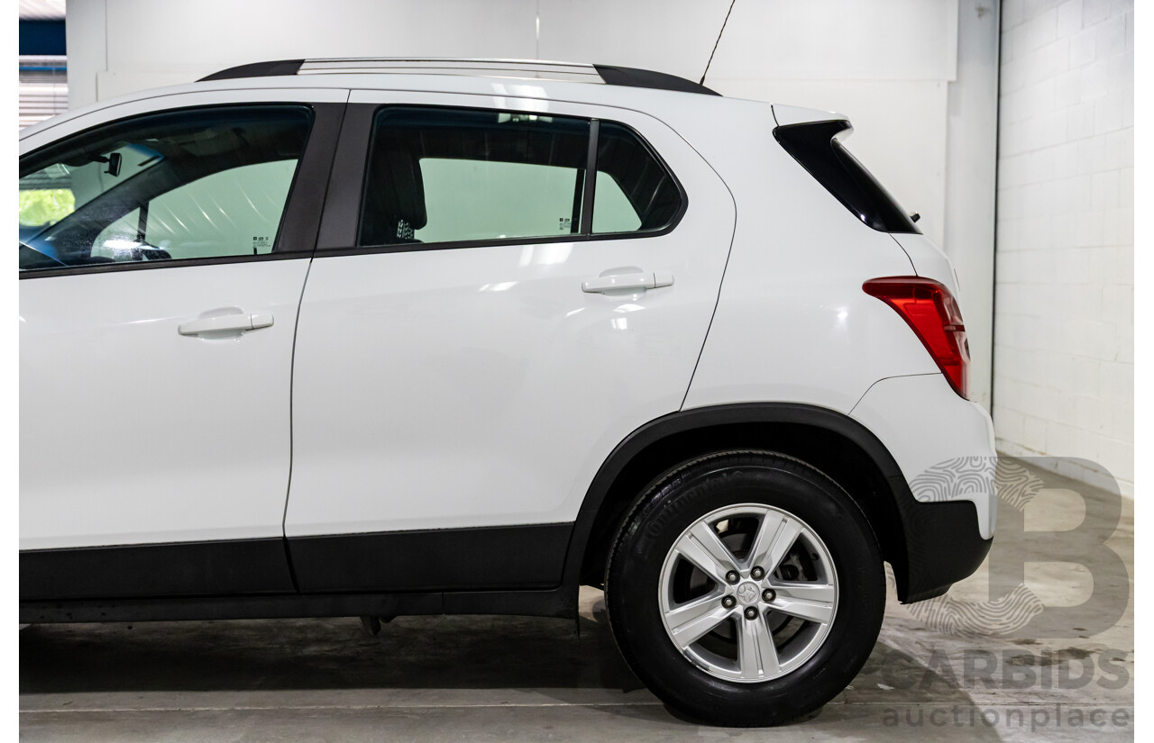 05/2017 Holden Trax LS (FWD) TJ MY17 4d Wagon Summit White Turbo 1.4L