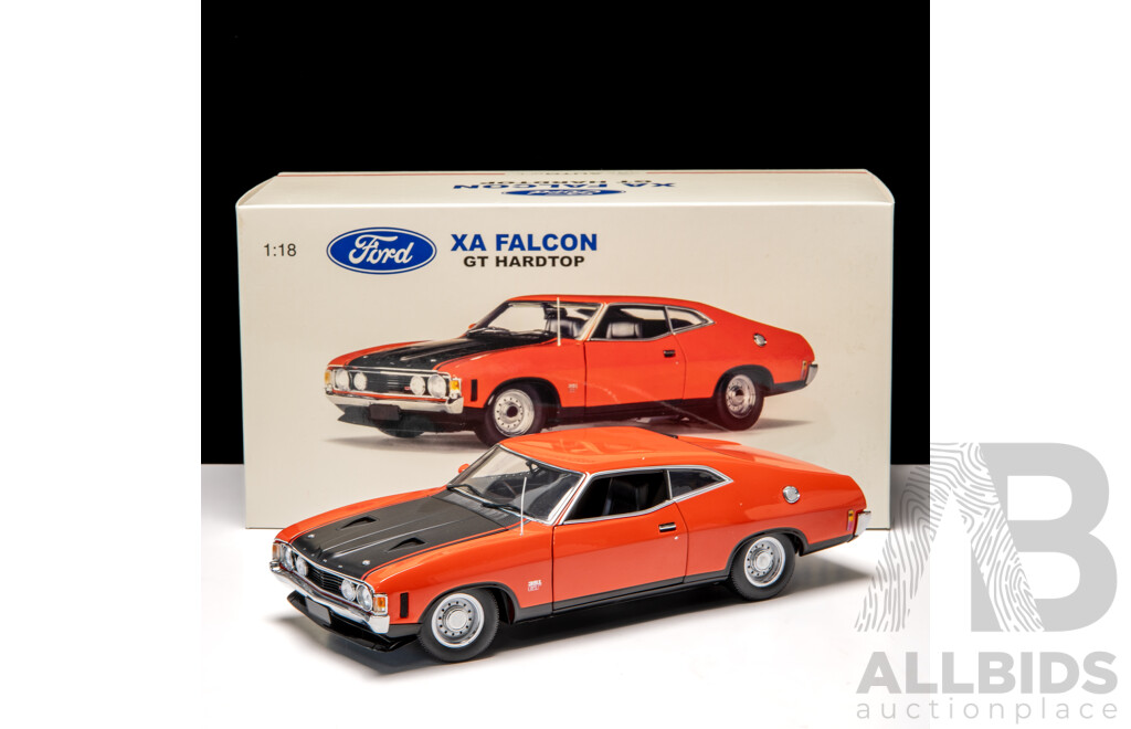 AUTOart / Biante Ford XA Falcon GT Hardtop Red Pepper 932/5000 1:18 Scale Model Car - COA Included
