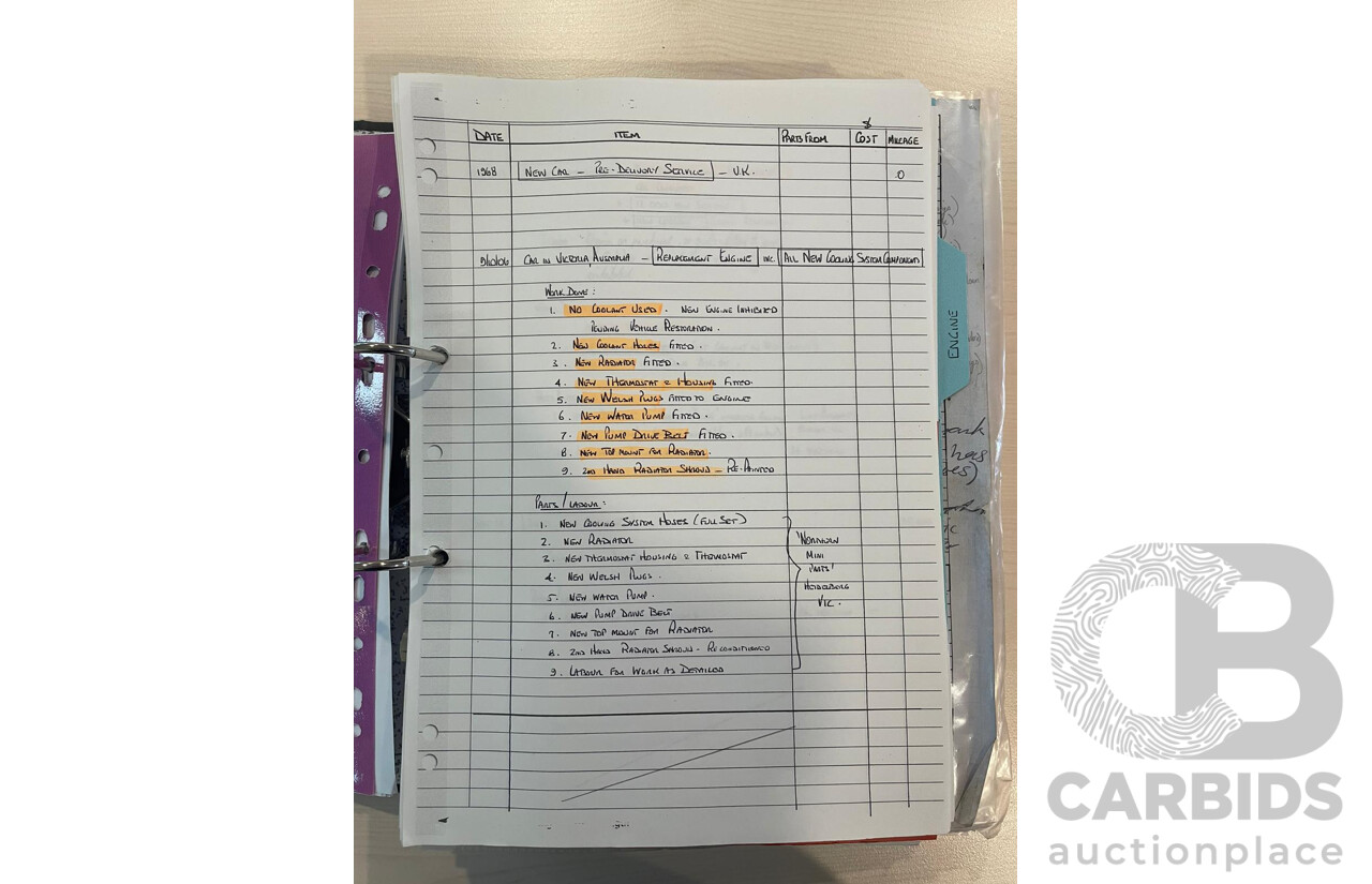 01/1968 Riley Elf MkIII 2d Sedan White / Black 1.0L