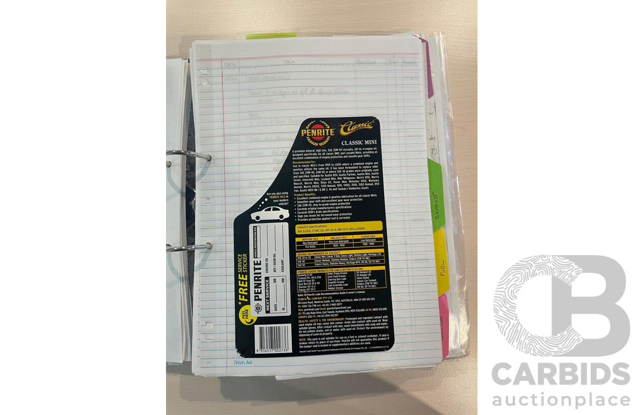 01/1968 Riley Elf MkIII 2d Sedan White / Black 1.0L