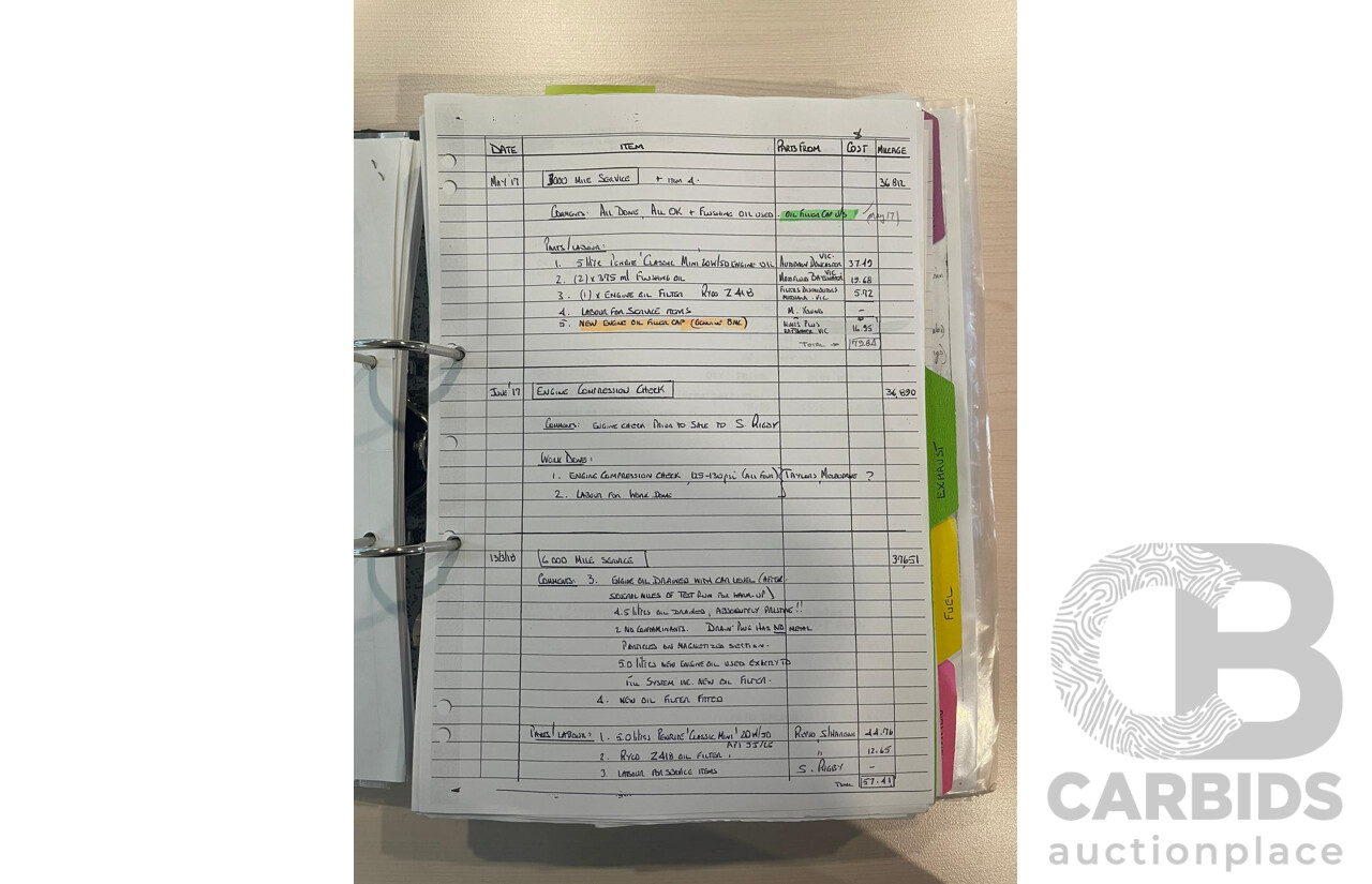 01/1968 Riley Elf MkIII 2d Sedan White / Black 1.0L