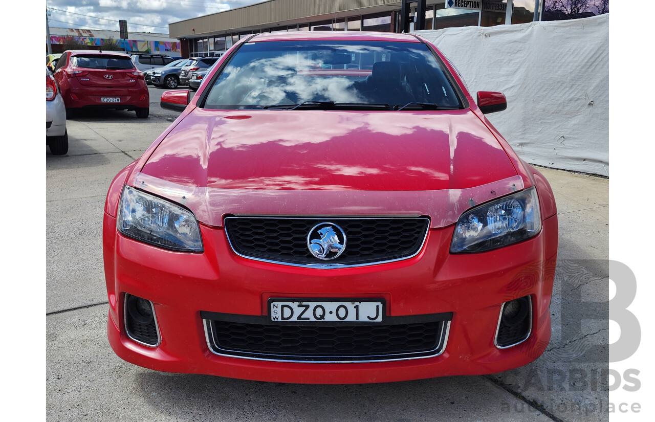 4/2013 Holden Commodore SV6 Z-Series VE II MY12.5 4d Sedan Red 3.6L