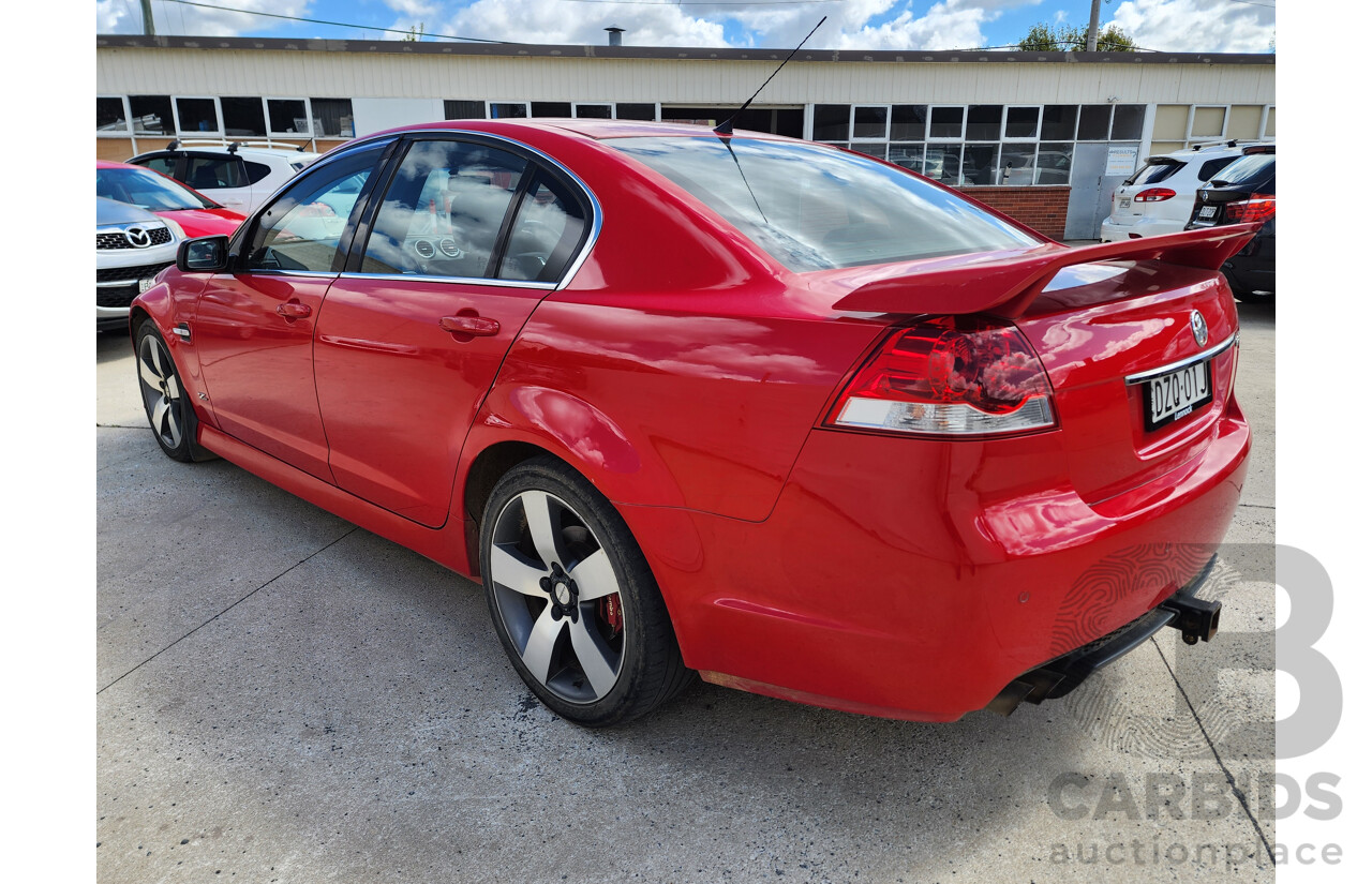 4/2013 Holden Commodore SV6 Z-Series VE II MY12.5 4d Sedan Red 3.6L