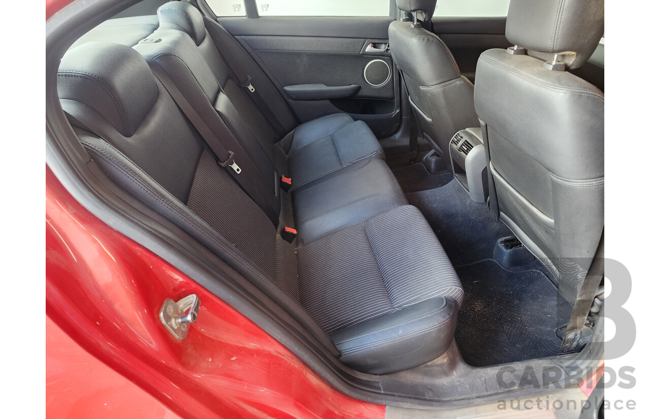 4/2013 Holden Commodore SV6 Z-Series VE II MY12.5 4d Sedan Red 3.6L
