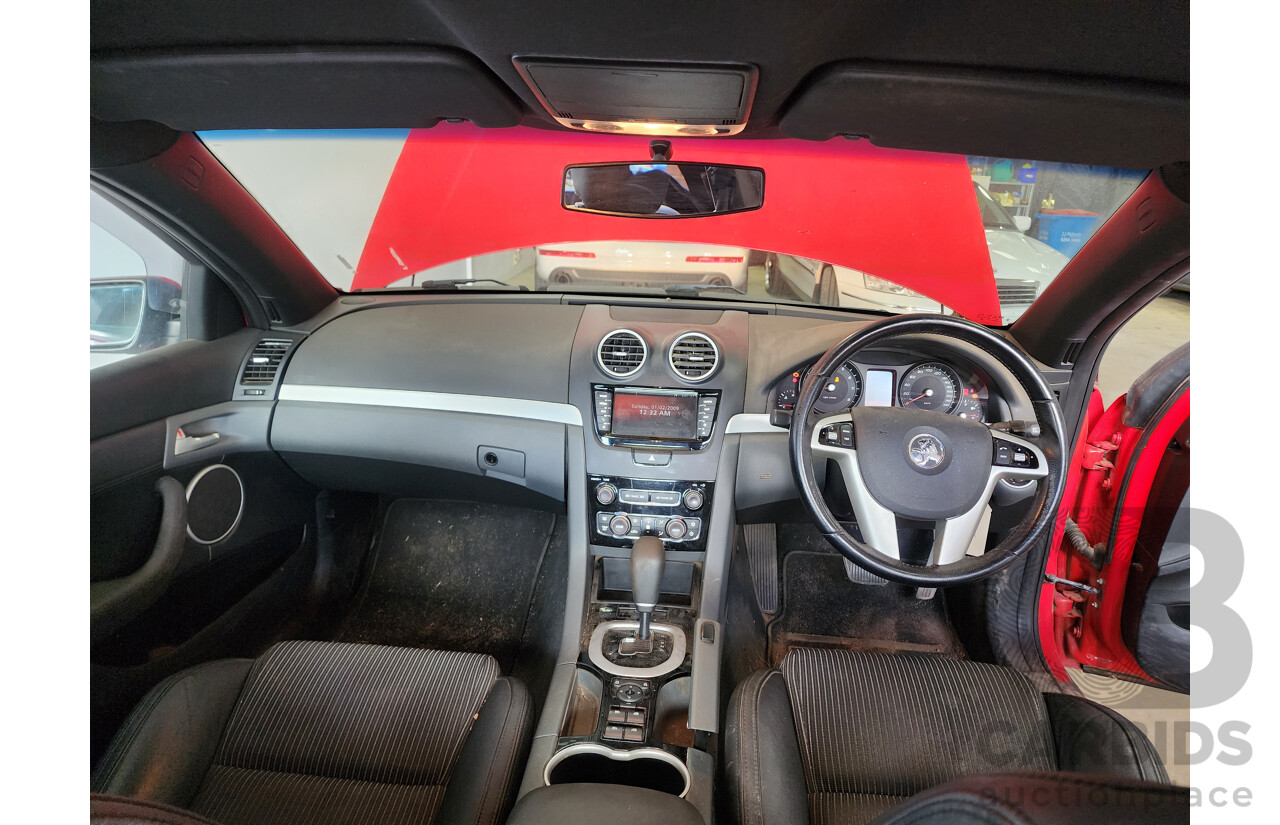 4/2013 Holden Commodore SV6 Z-Series VE II MY12.5 4d Sedan Red 3.6L