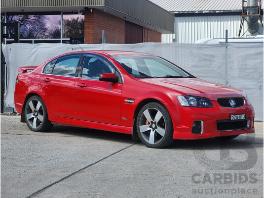 4/2013 Holden Commodore SV6 Z-Series VE II MY12.5 4d Sedan Red 3.6L