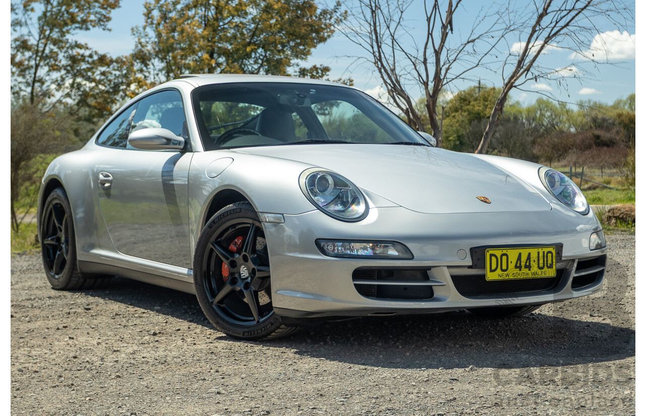 3/2006 Porsche 911 Carrera 4S 997 (AWD) 2d Coupe GT Silver 3.8L