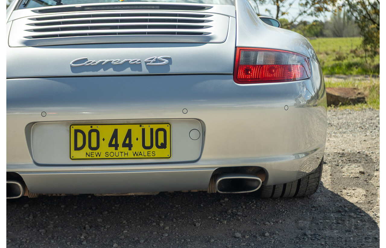 3/2006 Porsche 911 Carrera 4S 997 (AWD) 2d Coupe GT Silver 3.8L