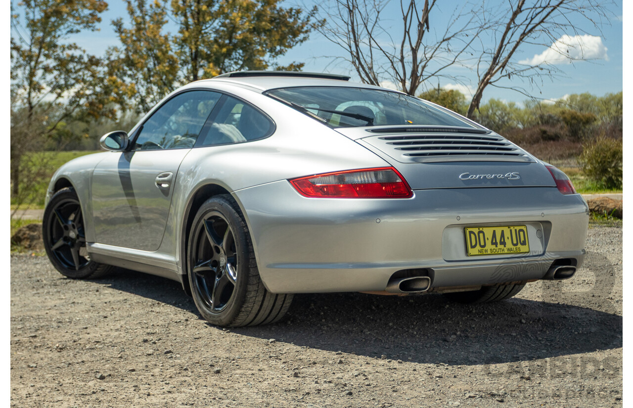 3/2006 Porsche 911 Carrera 4S 997 (AWD) 2d Coupe GT Silver 3.8L