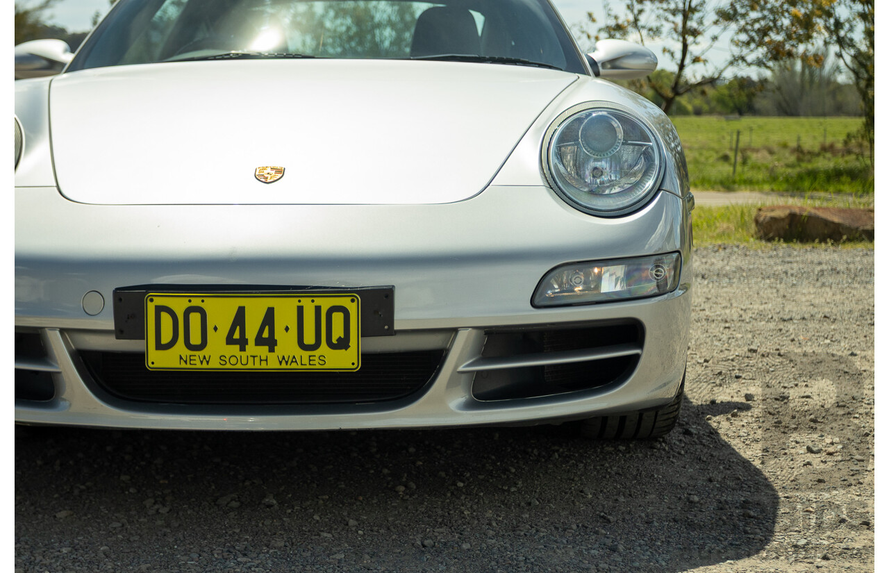 3/2006 Porsche 911 Carrera 4S 997 (AWD) 2d Coupe GT Silver 3.8L