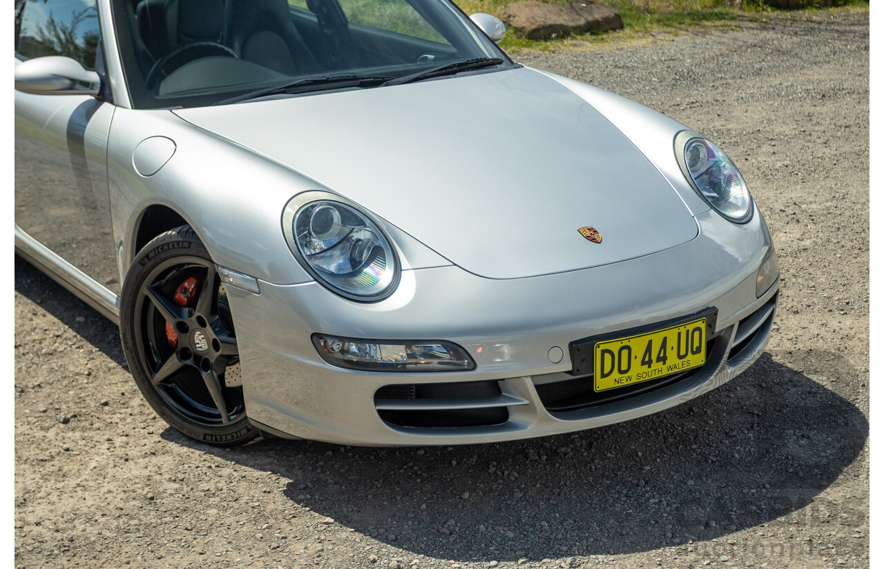 3/2006 Porsche 911 Carrera 4S 997 (AWD) 2d Coupe GT Silver 3.8L