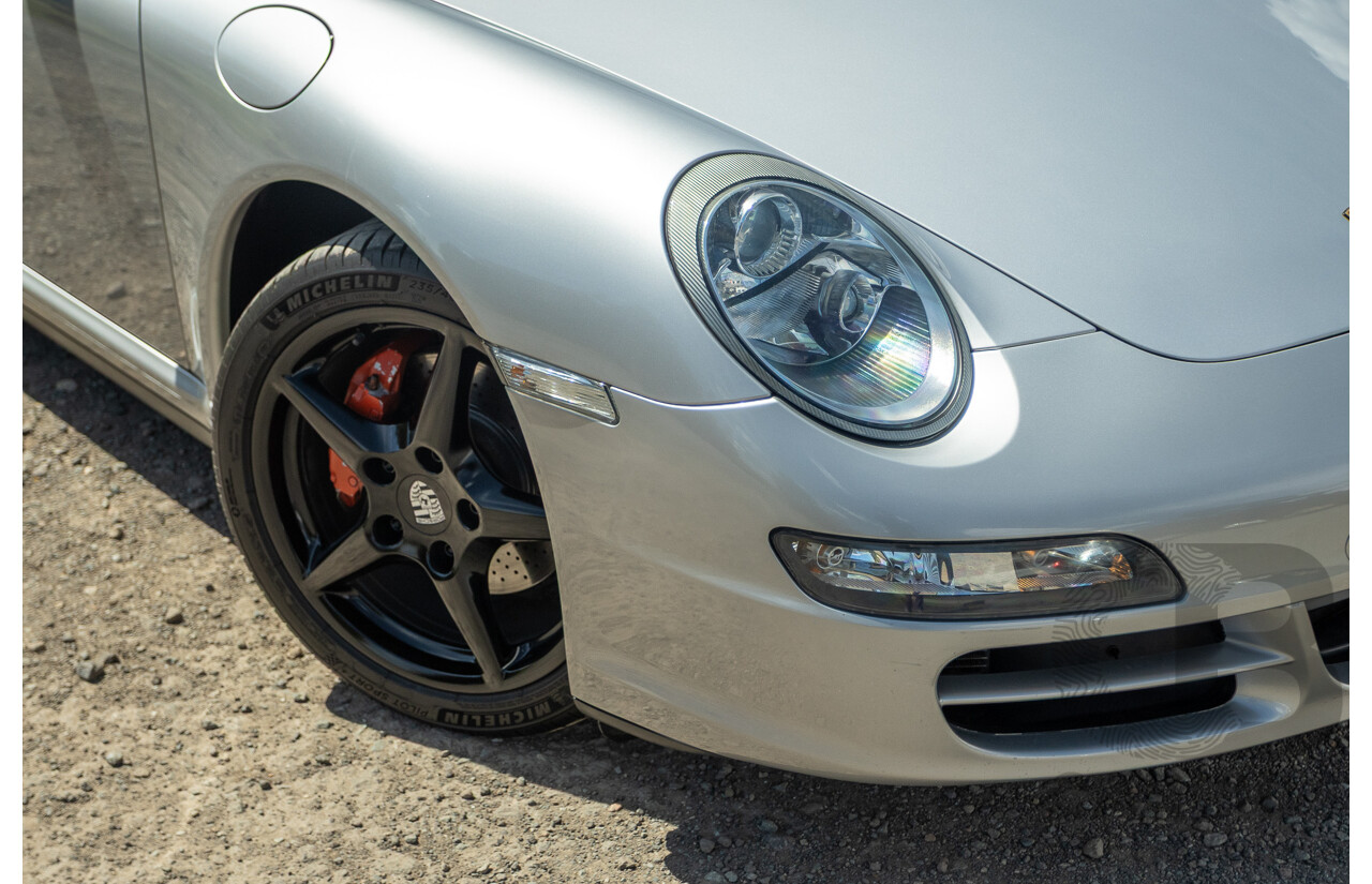 3/2006 Porsche 911 Carrera 4S 997 (AWD) 2d Coupe GT Silver 3.8L