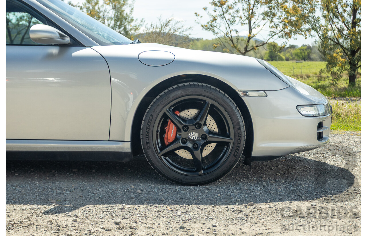 3/2006 Porsche 911 Carrera 4S 997 (AWD) 2d Coupe GT Silver 3.8L