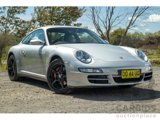 3/2006 Porsche 911 Carrera 4S 997 (AWD) 2d Coupe GT Silver 3.8L