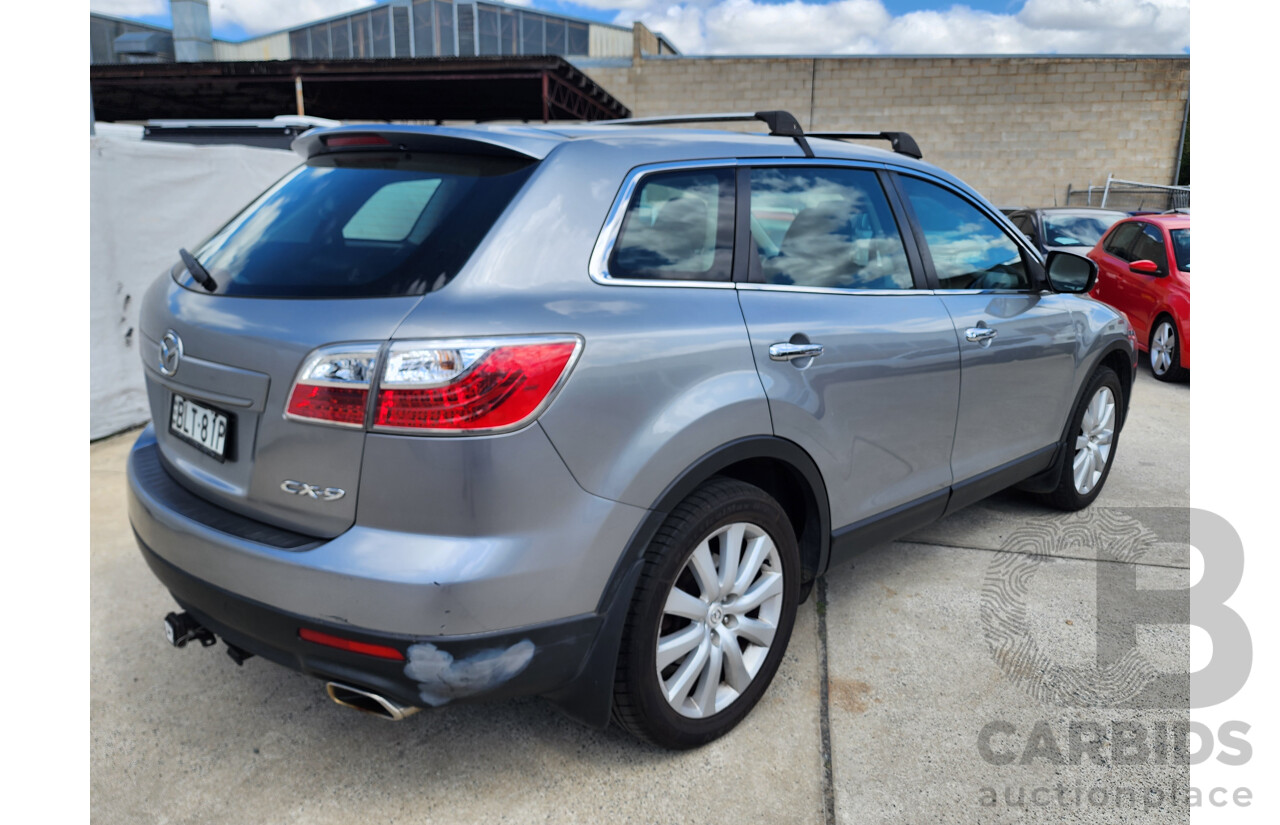 10/2009 Mazda Cx-9 Luxury  4d Wagon Silver 3.7L