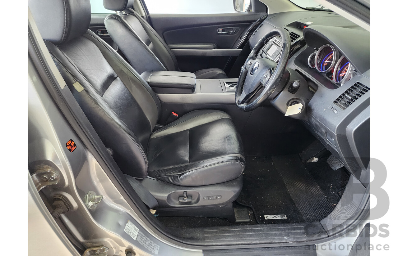 10/2009 Mazda Cx-9 Luxury  4d Wagon Silver 3.7L