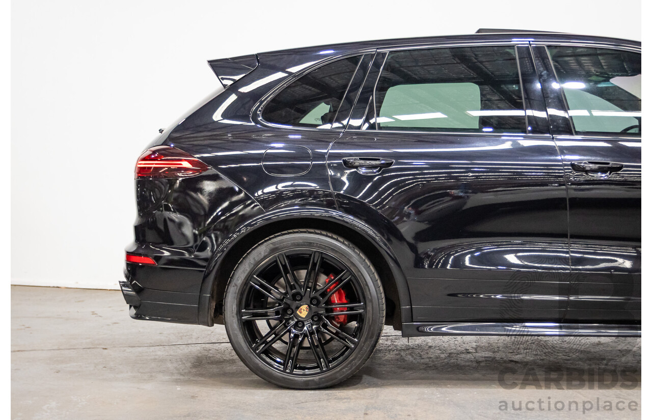 07/2015 Porsche Cayenne GTS (AWD) Series 2 MY16 4D Wagon Jet Black Twin Turbo V6 3.6L