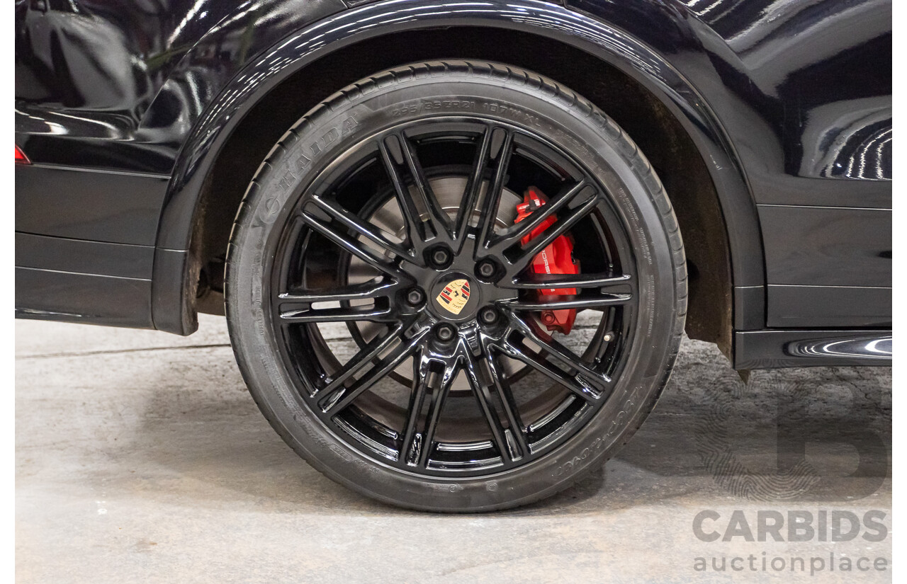 07/2015 Porsche Cayenne GTS (AWD) Series 2 MY16 4D Wagon Jet Black Twin Turbo V6 3.6L